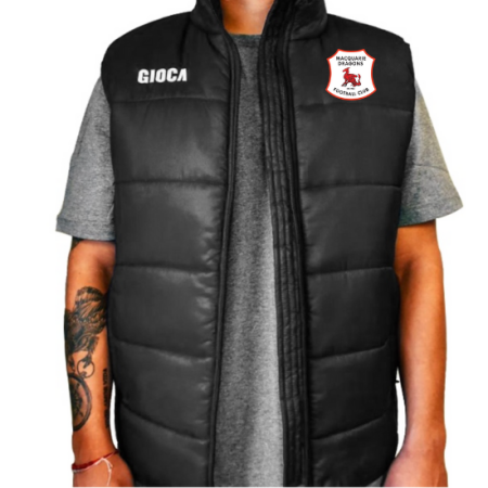 MACQUARIE DRAGONS FC GIOCA INVERNO VEST BLACK