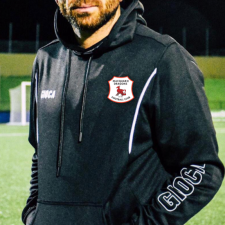 MACQUARIE DRAGONS GIOCA PULL OVER HOODIE BLACK