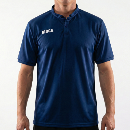 Gioca Collarless Polo