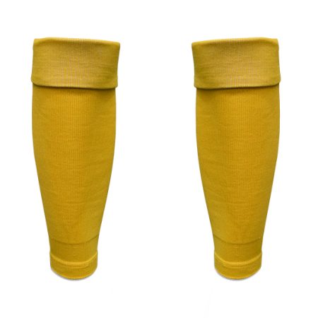 BENTLEIGH GREENS YELLOW FOOTLESS SOCKS - GK HOME