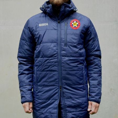 FAIRFIELD BULLS FC CALDO JACKET IN NAVY