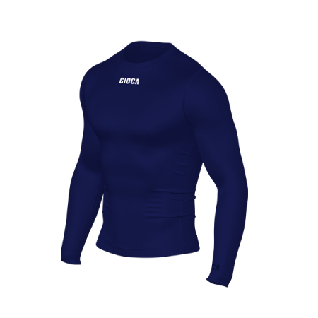 BENTLEIGH GREENS COMPRESSION L/S TOP NAVY - TRAINING