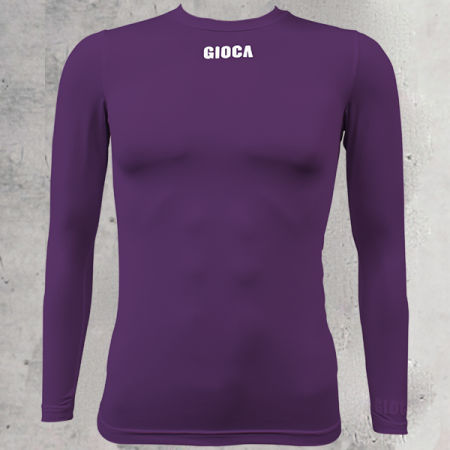 BENTLEIGH GREENS COMPRESSION L/S TOP PURPLE - GK TRAINING/AWAY