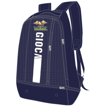 TAMBORINE MOUNTAIN EAGLES FC 7 TAMBORINE FC GIOCA BACKPACK NAVY