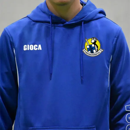 CRUSADERS GIOCA PULLOVER HOODIE ROYAL