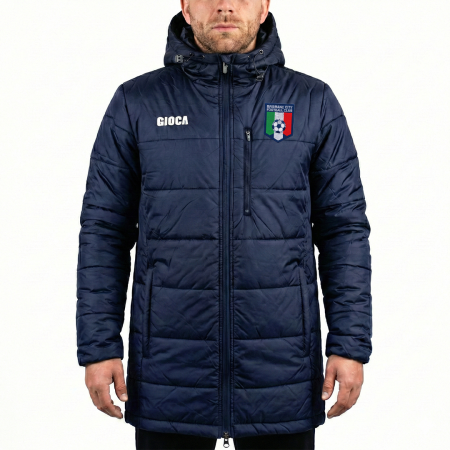 BRISBANE CITY CALDO JACKET IN NAVY with BCFC LOGO