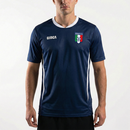 BRISBANE CITY HONVED TRAINING JERSEY NAVY with CREST