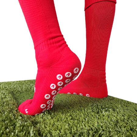 GIOCA GRIPS RED MATCH LENGTH SOCKS