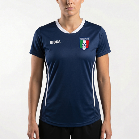 BRISBANE CITY WOMENS TRAINING JERSEY with CREST