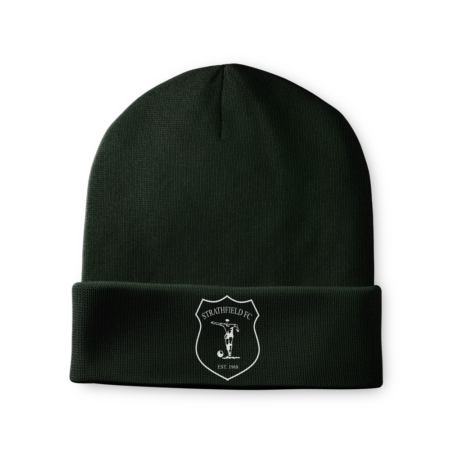 Home 11 STRATHFIELD FC BLACK BEANIE