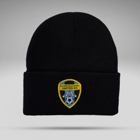 ALLAMBIE BEACON HILL UTD FC - CUSTOM BLACK BEANIE