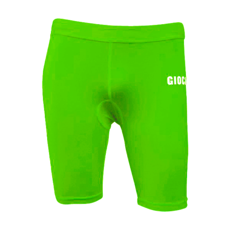 ALTONA NORTH SOCCER CLUB 6 ALTONA NORTH SC COMPRESSION SHORTS LIME GREEN