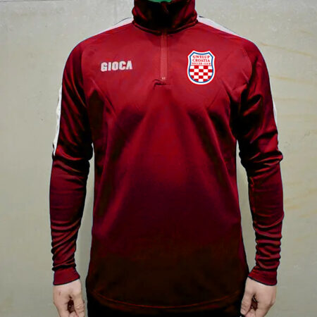 GWELUP CROATIA SOCCER CLUB-  RED PLAYER TRAINING JUMPER
