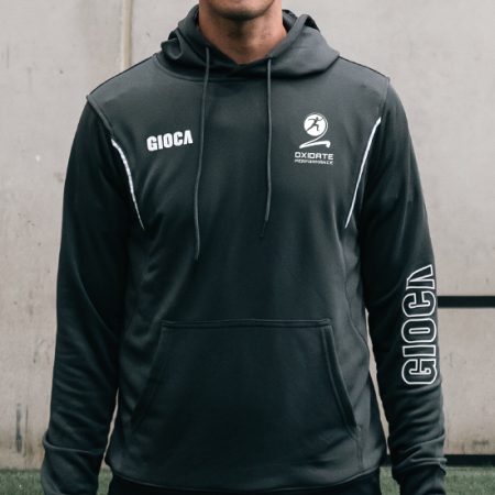 OXIDATE PERFORMANCE - BLACK PULLOVER HOODIE