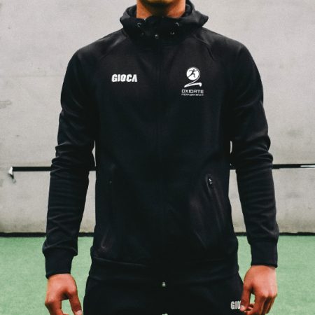 OXIDATE PERFORMANCE - BLACK SOFTSHELL HOODIE