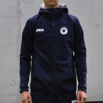 MORELAND CITY FC TRAVEL JACKET NAVY