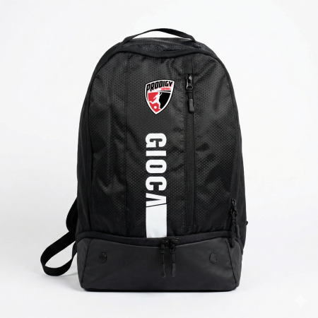 PRODIGY FOOTBALL BACKPACK BLACK