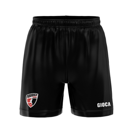 PRODIGY FOOTBALL - BLACK MATCH SHORTS