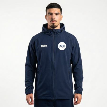 LUSTICA PREMIO SPRAY JACKET NAVY