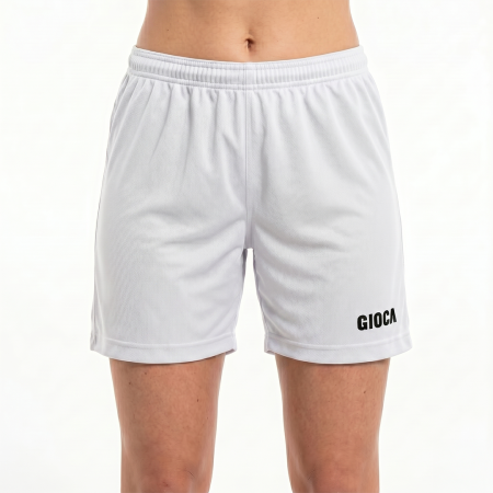 Women’s Cut White Training Shorts – SD Raiders FC