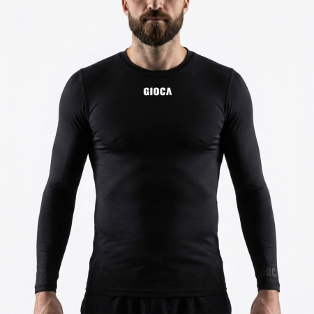 COMPRESSION L/S TOP BLACK - Small