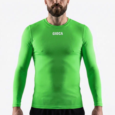 COMPRESSION L/S TOP LIME GREEN