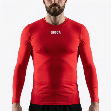 COMPRESSION L/S TOP RED
