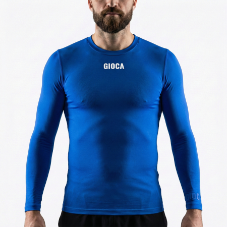 TAMBORINE MOUNTAIN EAGLES FC 7 COMPRESSION L/S TOP ROYAL
