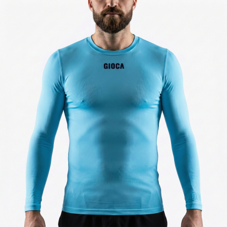 CENTRAL WEST FC 11 CENTRAL WEST FC - COMPRESSION L/S TOP SKY