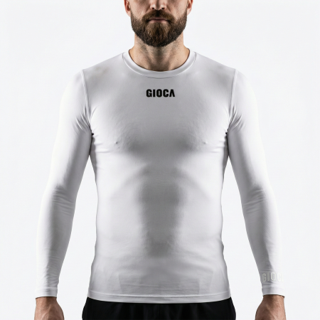 COMPRESSION L/S TOP WHITE