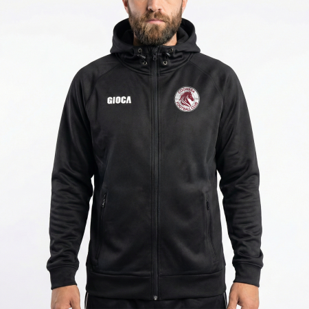 COOMERA FC SOFTSHELL HOODIE BLACK
