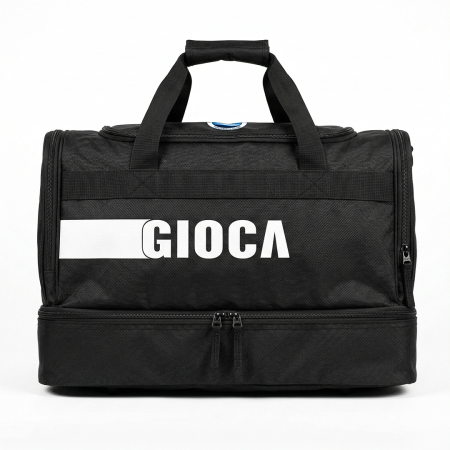 SHELLHARBOUR CITY FC GIOCA DUFFLE BAG BLACK