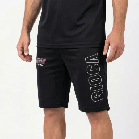 WALK SHORTS - BLACK - RAMS FUTSAL