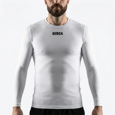 COMPRESSION L/S TOP WHITE