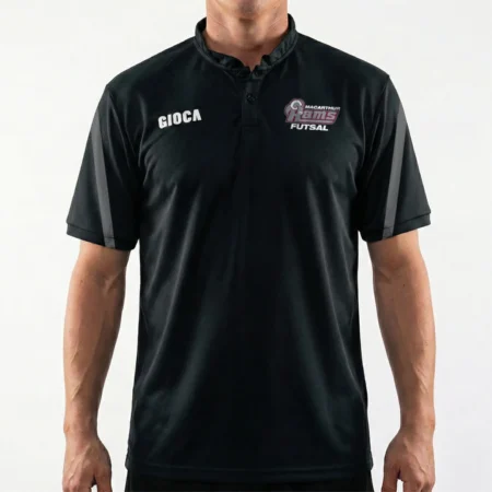MACARTHUR RAMS FUTSAL - COLLARLESS POLO