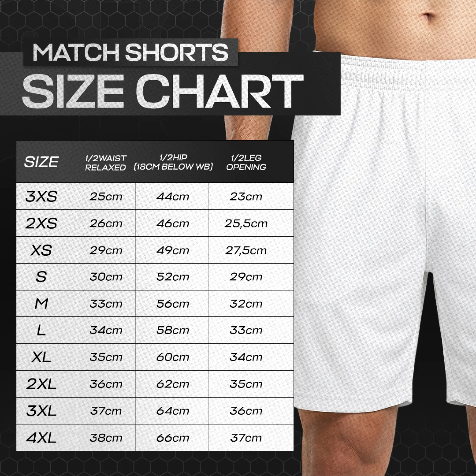Match Short Chart