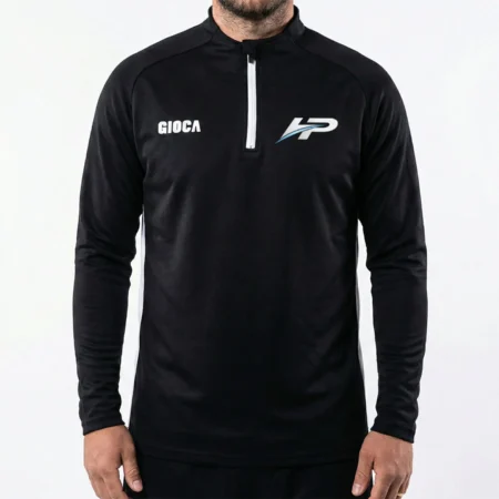 COLLARLESS CITY 1/4 ZIP JUMPER