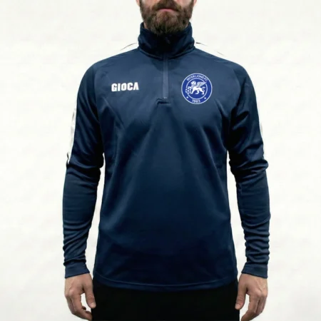 INTER LIONS NAVY CITY1/4 ZIP JUMPER